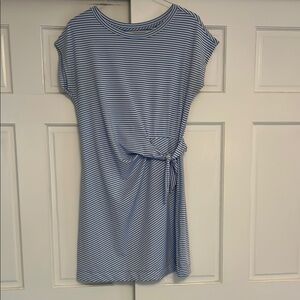 Vineyard Vines, Blue & White Striped Dress, Size M